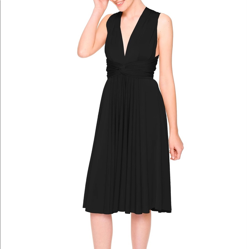 Two Birds Short Straight convertible dress